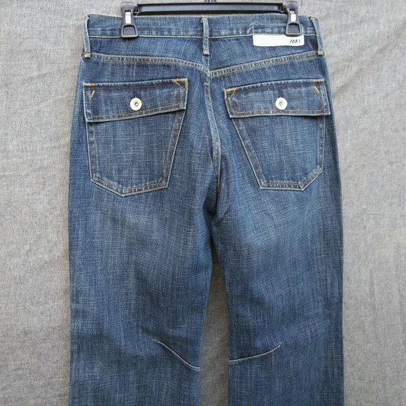 Earnest AM I Fashion Relaxed Straight Leg Womens Jeans Waist 30"  L - Picture 9 of 9
